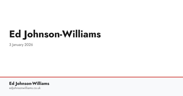 edjohnsonwilliams.co.uk screenshot