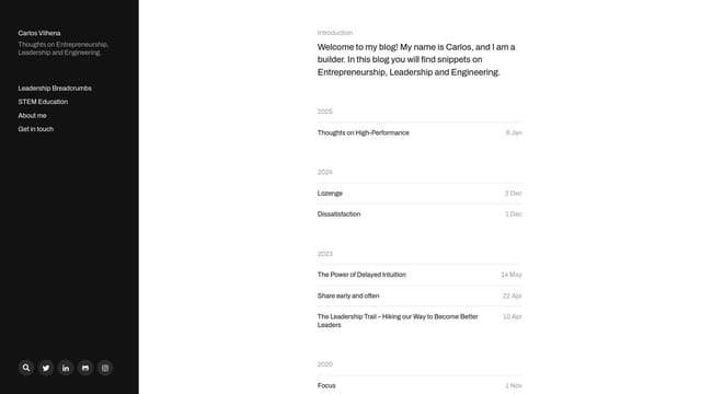 carlosvilhena.com screenshot