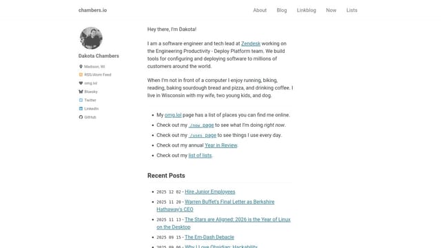 chambers.io screenshot