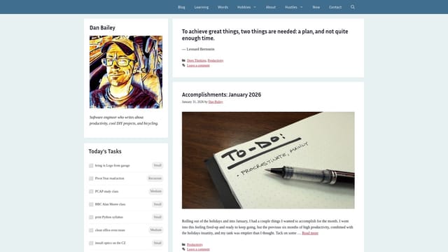 danbailey.net screenshot
