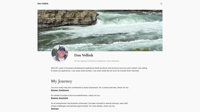 danvollink.com screenshot