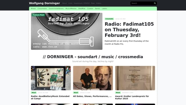 dorninger.servus.at screenshot