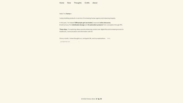 farhanabrol.com screenshot