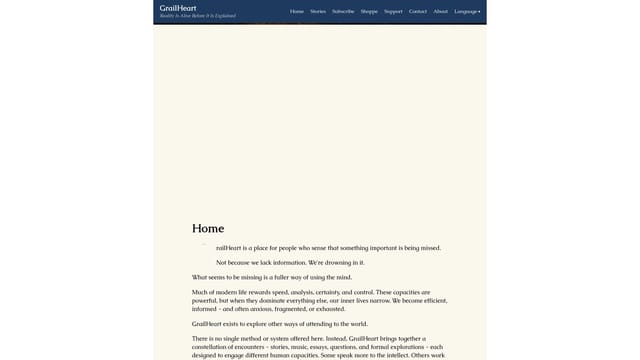 grailheart.com screenshot