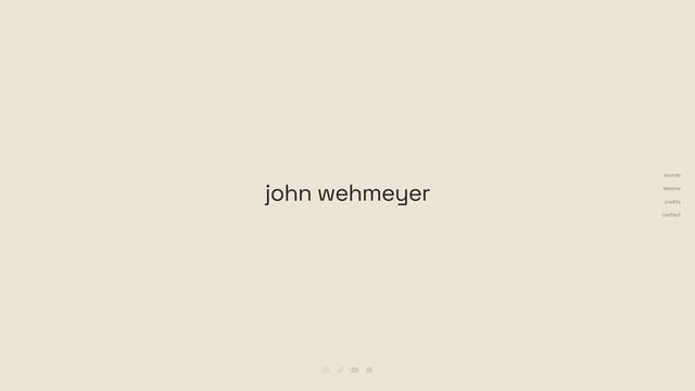 johnwehmeyer.com screenshot