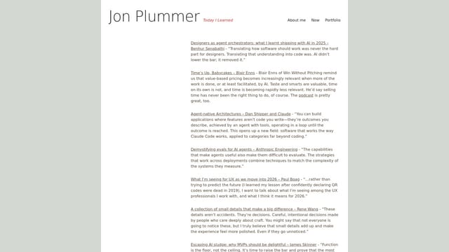 jonplummer.com screenshot