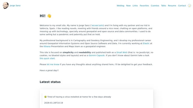 jorgesanz.net screenshot