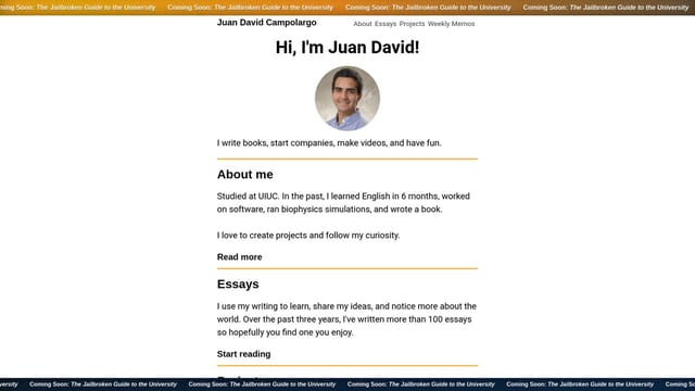 juandavidcampolargo.com screenshot
