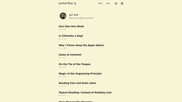 jyriand.com screenshot