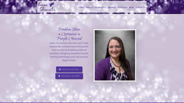 karissaskirmont.com screenshot