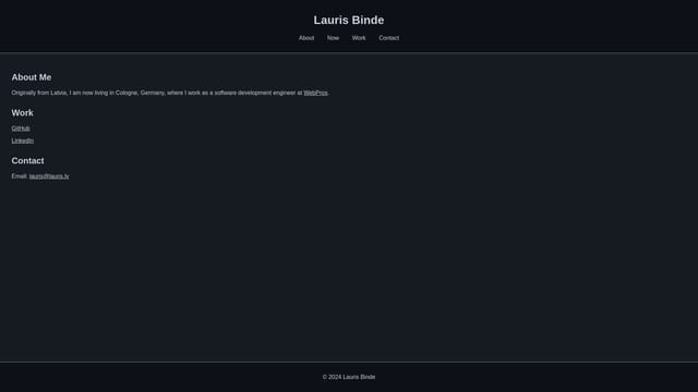 lauris.lv screenshot