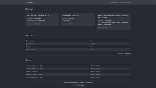 leejon.es screenshot