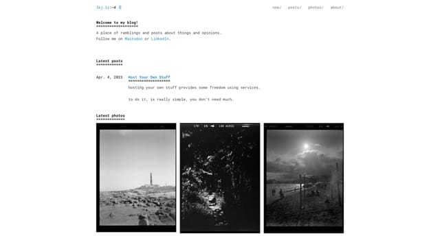 lkj.li screenshot