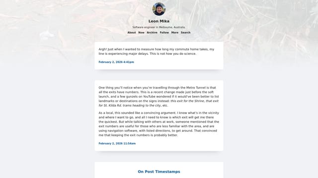 lmika.org screenshot