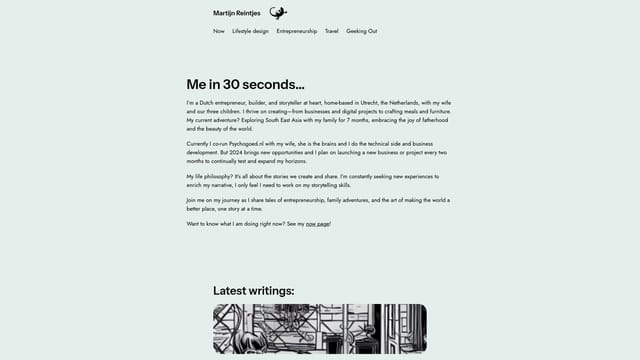 martijnreintjes.com screenshot
