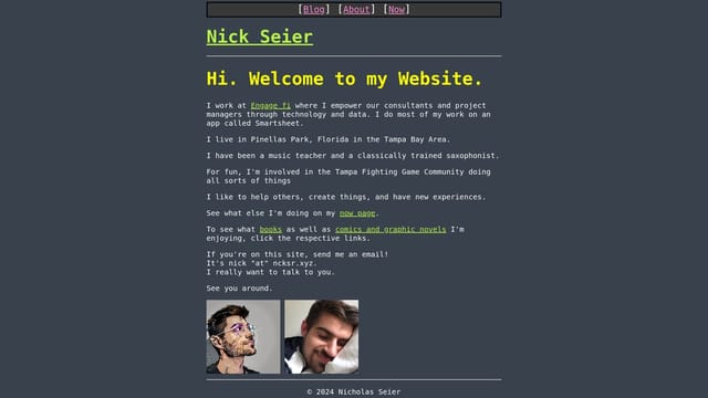 ncksr.xyz screenshot