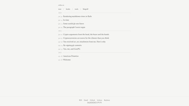 rollen.io screenshot