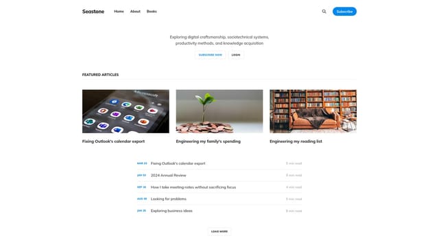seastone.io screenshot