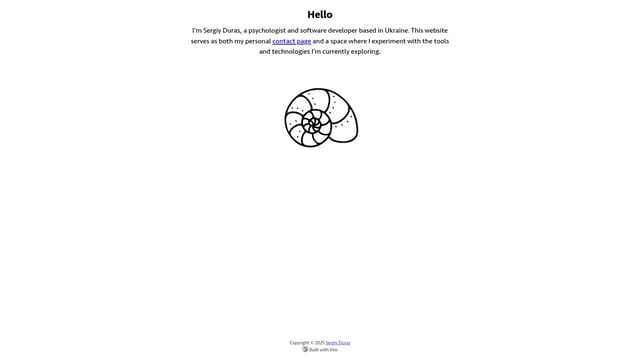 sergiy.duras.org screenshot