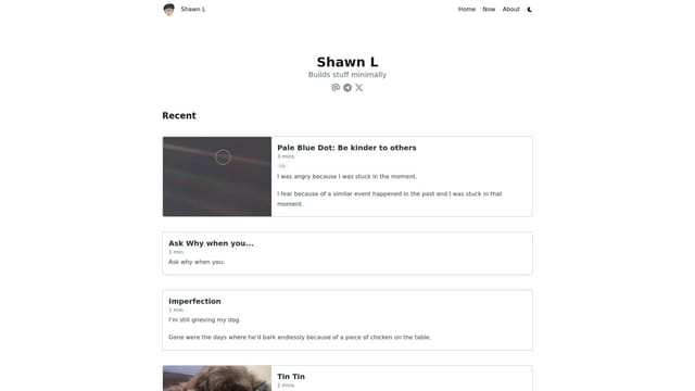 sshawn.com screenshot