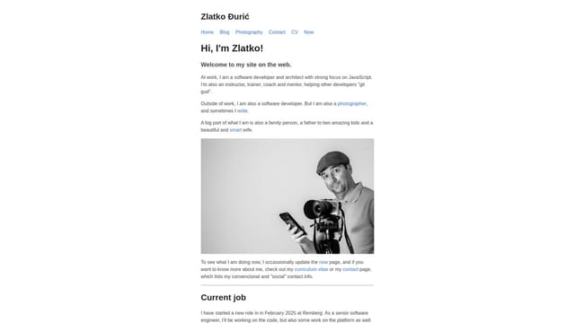 zlatko.dev screenshot